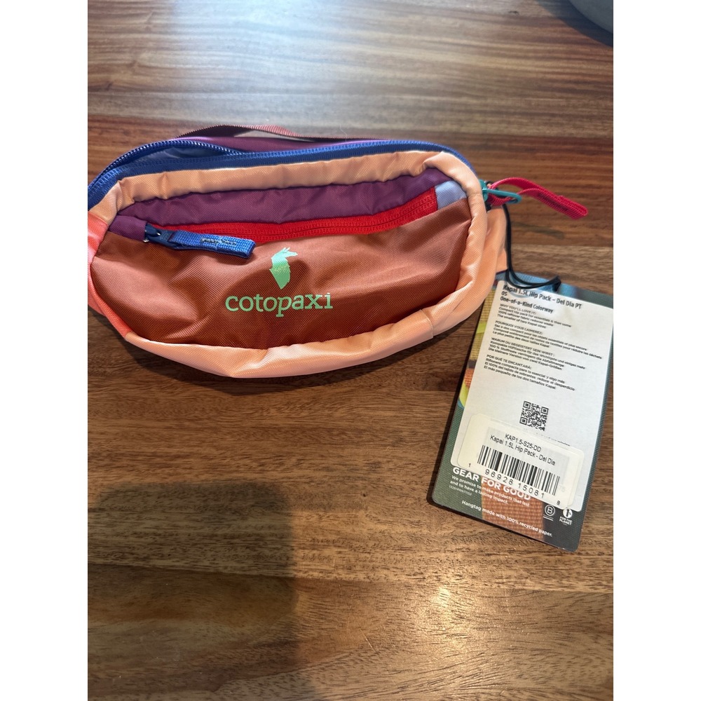 Cotopaxi Kapai 1.5L Hip Pack Del Dia One-of-a-Kind Waist Bag KAP1.5-S25-DD NEW